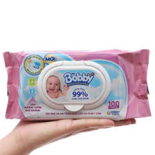 COMBO 5 GÓI KHĂN ƯỚT BOBBY 100 TỜ