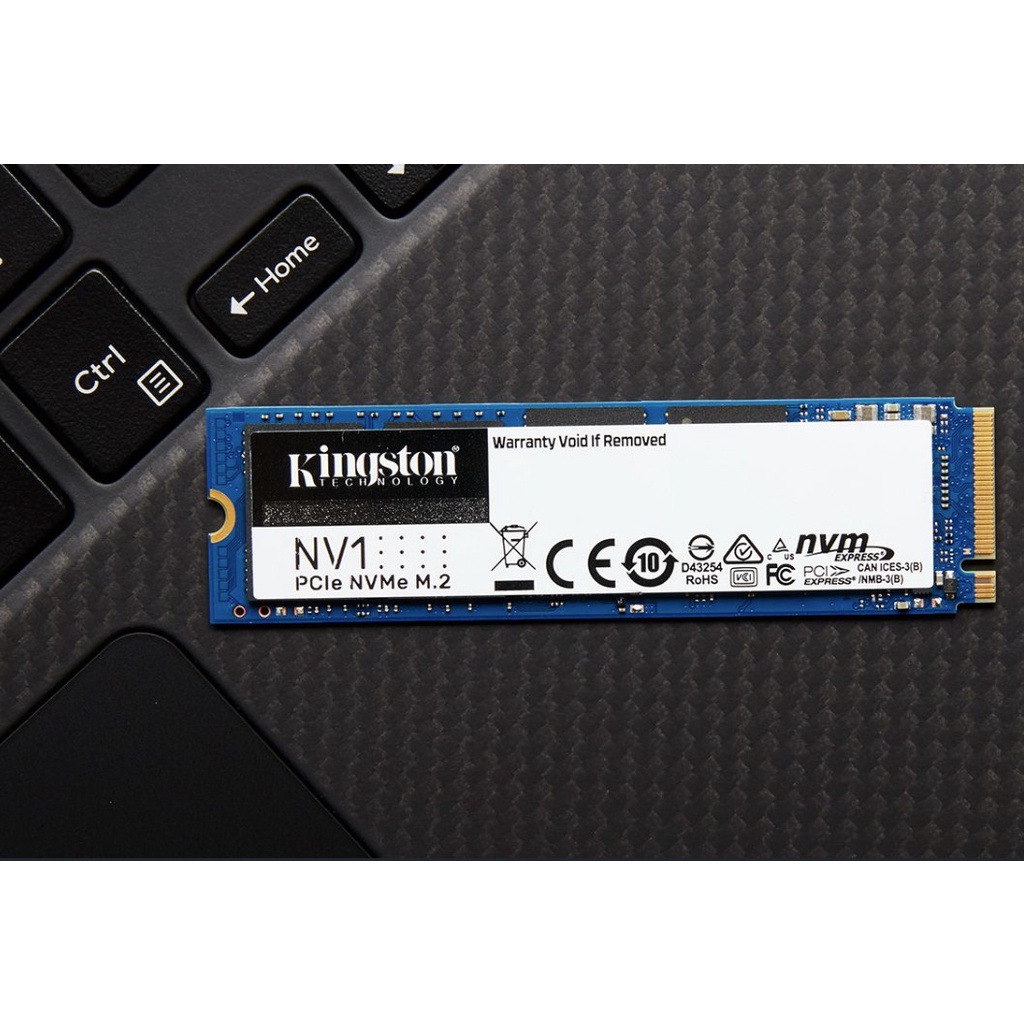 Ổ cứng M2 SSD Kingston 250GB NVME NV2 PCIe 4.0 3.000/1.300 MB/s - Hàng chính hãng