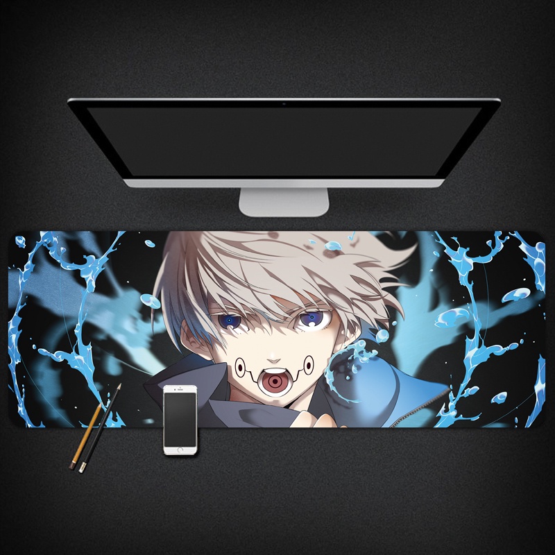 Lót chuột, pad chuột hoạ tiết Jujutsu Kaisen Anime cỡ lớn siêu bền, màu in sắc nét Big Cat Shop