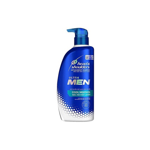 Dầu Gội HEAD & SHOULDERS UltraMen Bạc Hà Mát Lạnh Chai 850ML