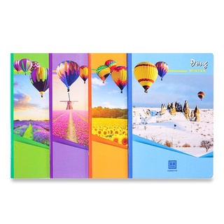 Vở kẻ ngang hồng hà 200 trang bốn mùa 1002
