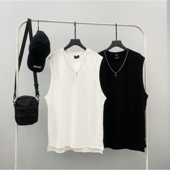 [HÀNG SIÊU ĐẸP] ÁO BA LỖ CỘC TAY SÁT NÁCH,ÁO TANK NAM FROM RỘNG UNISEX TẬP GYM ĐI CHƠI 2021 BL02