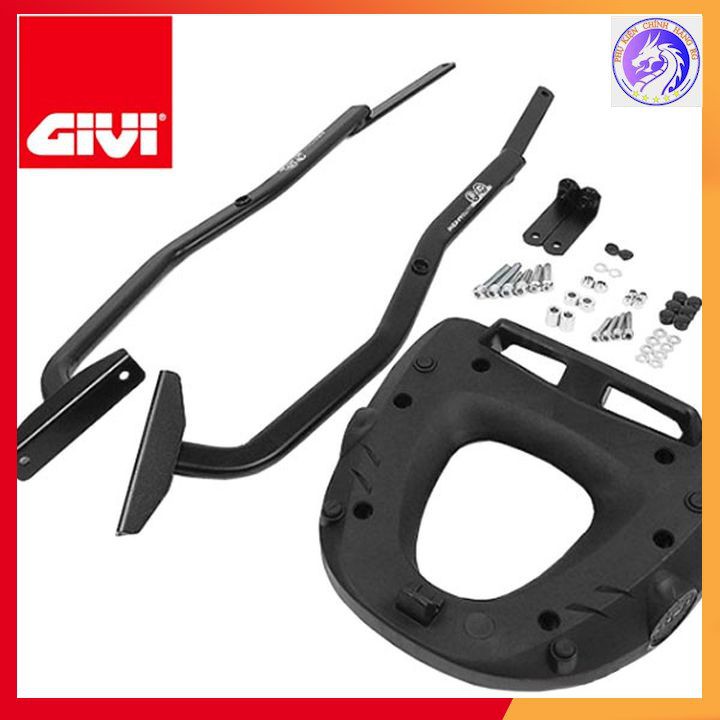 Baga Givi HRV Y15Z-R Chịu Lực Lớn Gắn Cho Xe Exciter 150 Tặng Kèm Đế Givi M5M - Hàng Chính Hãng - BH 2 Năm