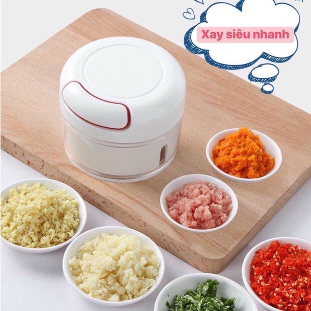 Máy xay tỏi ớt cầm tay Mini Food Chopper - Smart House