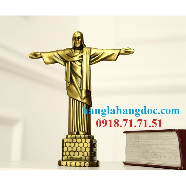 Mô hình tượng chúa Jesu dang tay 18.5cm