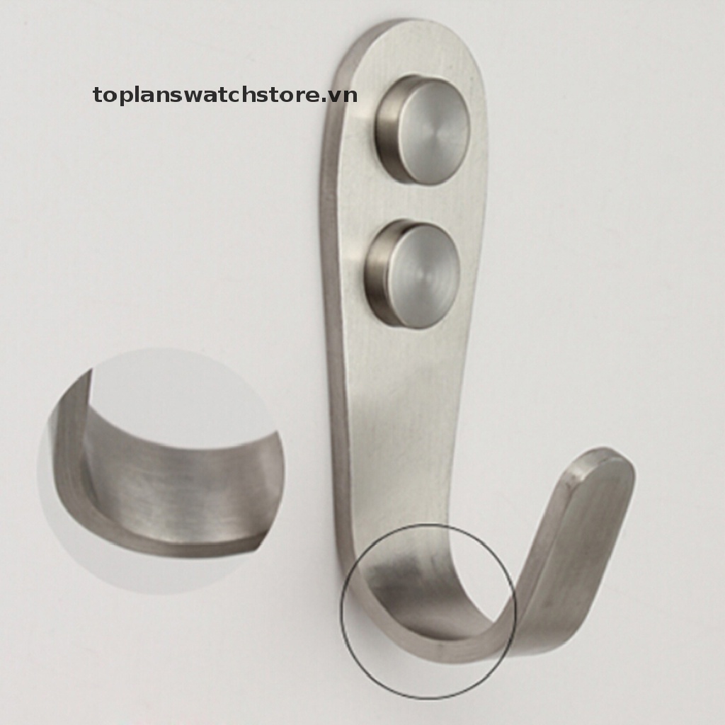 1 Móc Treo Đồ Bằng Thép Không Gỉ Gắn Cửa Tủ Nhà Bếp