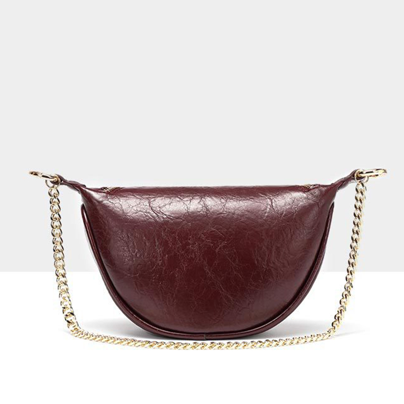 Túi đeo hông IELGY có khóa kéo phong cách cổ điển thời trang cho nữ