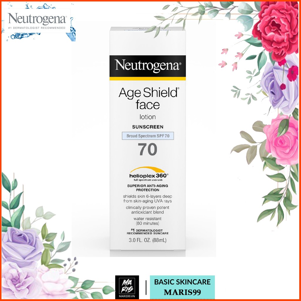 Kem chống nắng Neutrogena Age Shield Face Lotion SPF 70 ( 88mL )