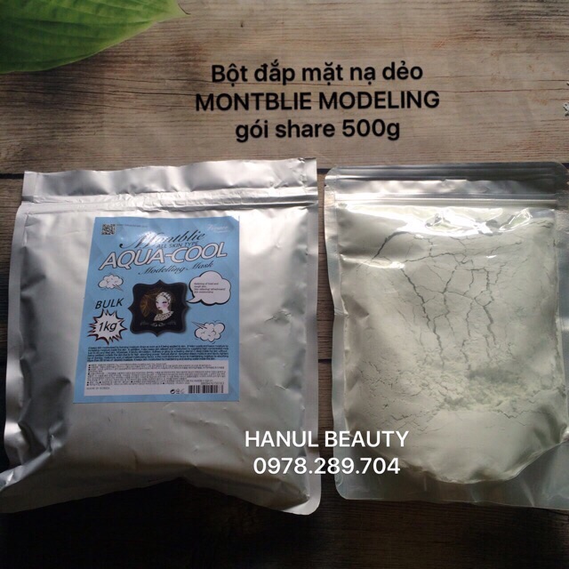 Gói 500g Mặt nạ dẻo spa Montblie Vivace Modeling Mask Hàn Quốc