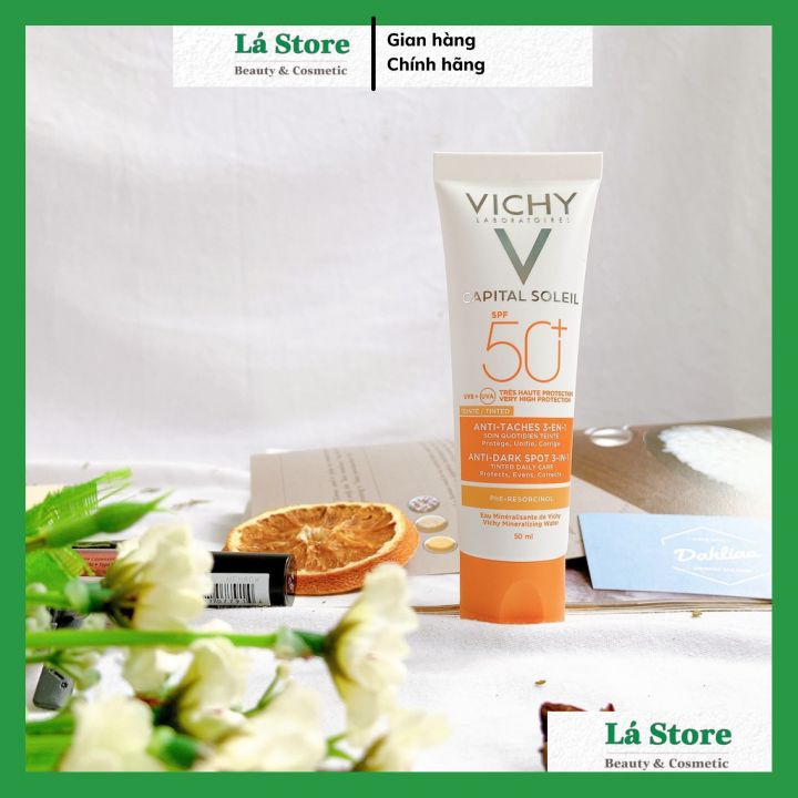 Kem Chống Nắng Ideal Vichy Capital Soleil Anti-Aging SPF50 PA+++UVA &amp; UVB 50ml