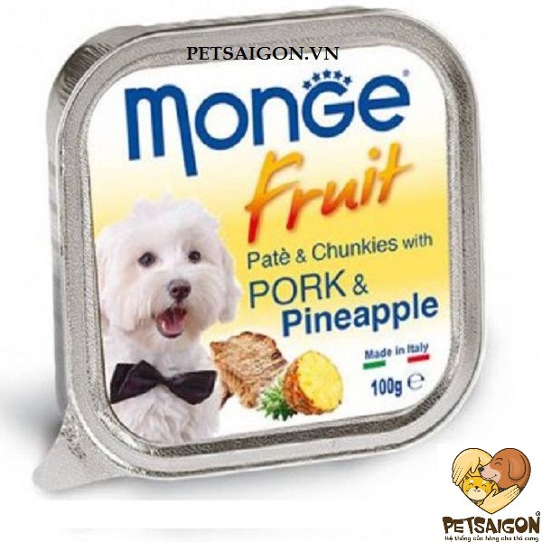 PATE MONGE FRESH CHO CHÓ hộp 100G