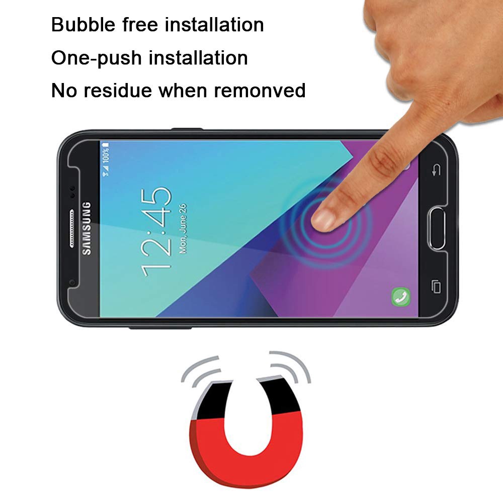 Kính cường lực bảo vệ màn hình cho Samsung Galaxy ss J5 J3 J2 J7 Pro A7 A5 A3 2017 Xcover 4 J1 Mini Prime