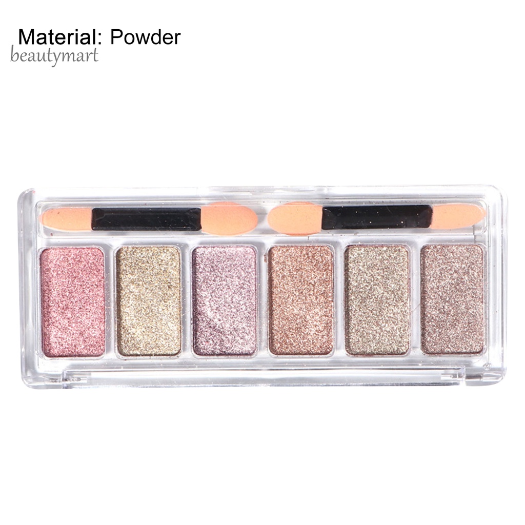 [Hàng mới về] Bột tráng gương móng tay 6 màu sắc óng ánh