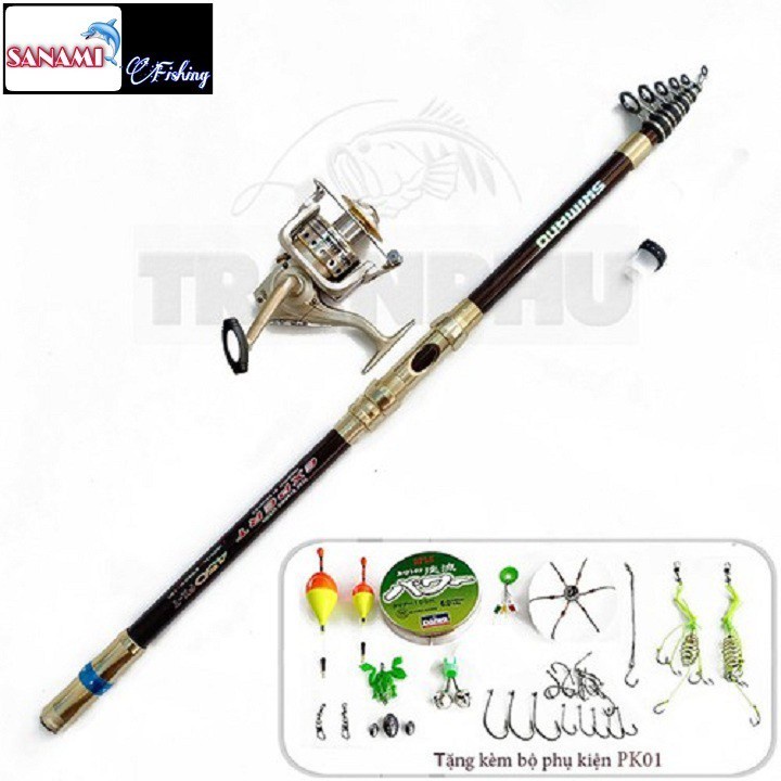 Bộ Cần Câu Máy SHIMANO EXPERT [HÀNG LOẠI 1] Máy Kim loại đủ size 3,5,7000-SANAMI FISHING