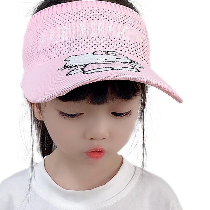 Mũ Đan Len Hình Hello Kitty T42 Phong Cách Hàn Quốc Dành Cho Trẻ Em