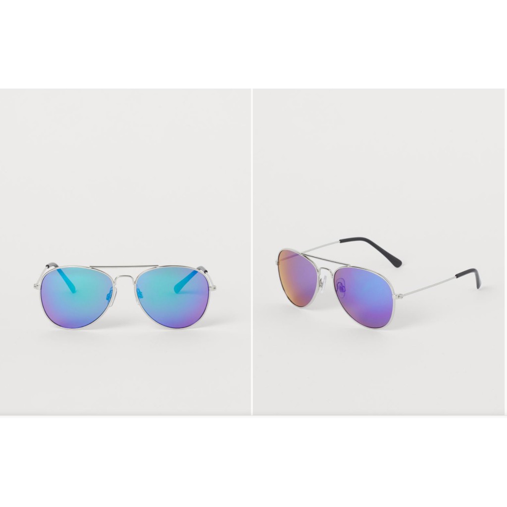 Kính aviator xanh bé trai 3-6y HM H&amp;M_hàng chính hãng authentic