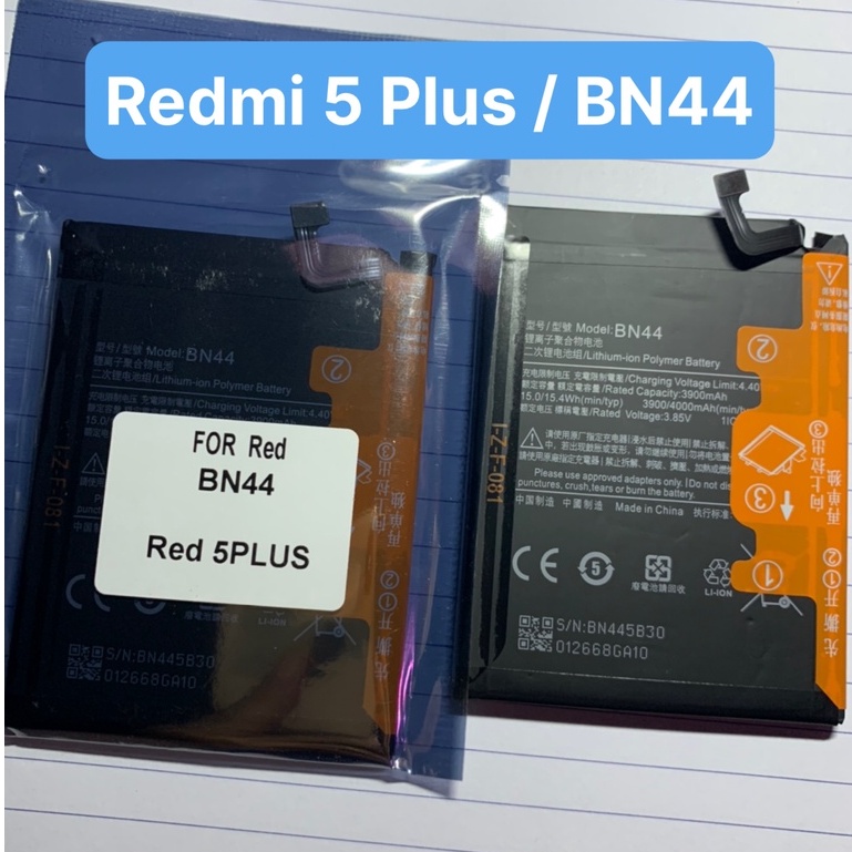 Pin xiaomi redmi 5 plus / BN44 / 3900mAh - hàng chính hãng, có bảo hành