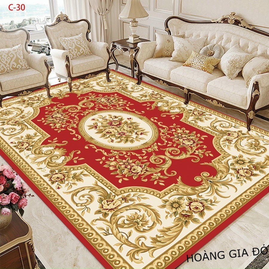 Thảm BALI trải sàn phòng khách BELLA HO zize 2m x 3m và 1.6m x 2.3 m