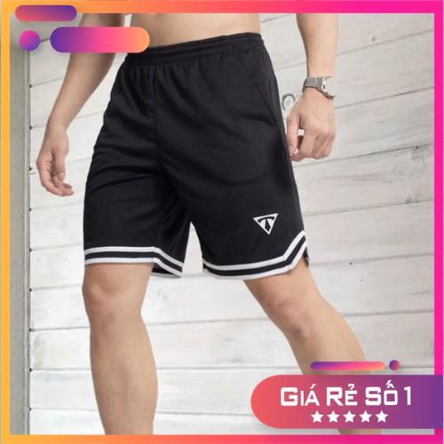 Quần Thể Thao Nam Phối Lai Sọc (Đen) Hot Trend Mẫu Mới