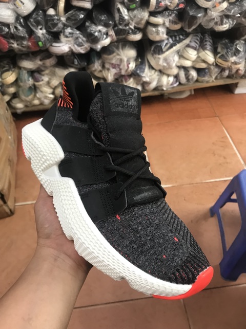 Giày thể thao sneaker Prophere ĐEN ĐỎ TRẮNG NAM NỮ