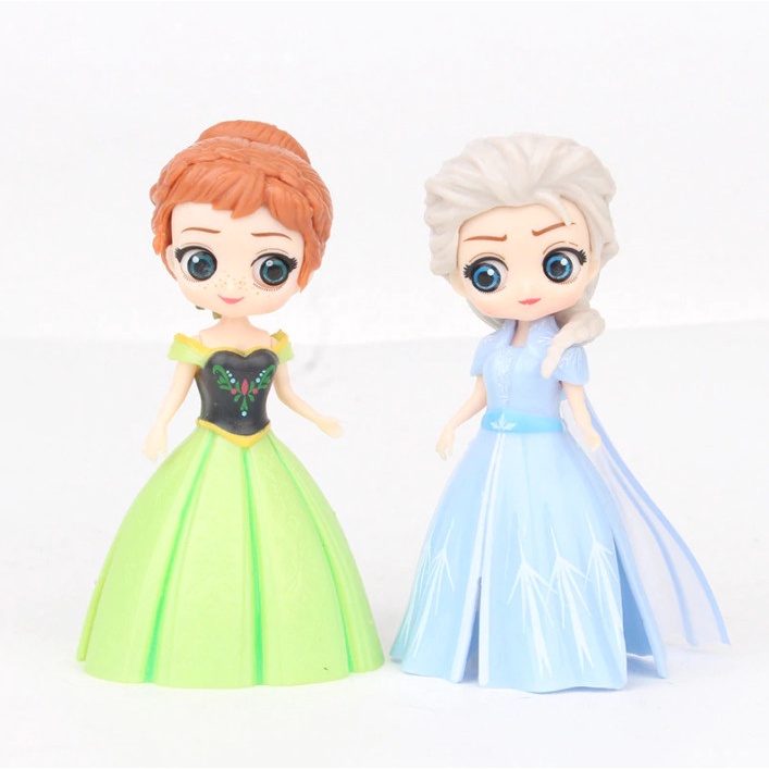 Mô Hình 06 Nàng Búp Bê Công Chúa Thay Váy Xinh Đẹp - Mẫu 03