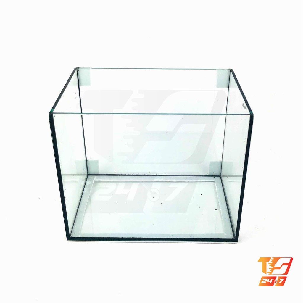 Hồ Cá Thủy Tinh 18x12x15cm - Bể Thủy Sinh Mini Để Bàn