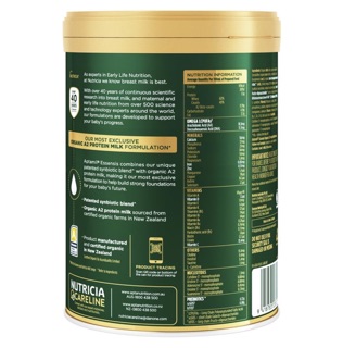 Sữa Aptamil Essensis Organic số 2 hộp 900g