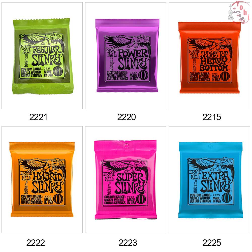 Dây Đàn Guitar Điện Ernie Ball 2220 11-48