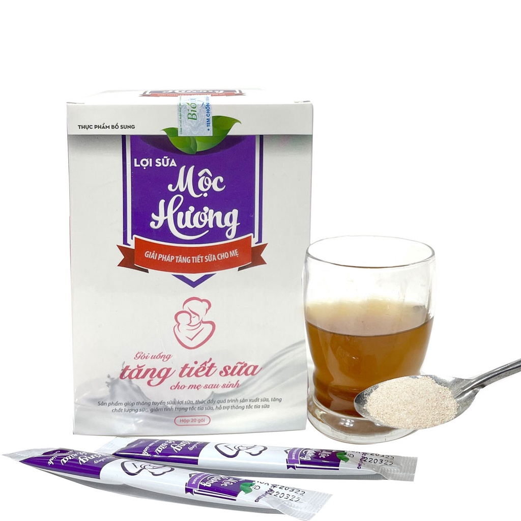 [HB GIFT] Lợi Sữa Mộc Hương Giúp Tăng Tiết Sữa, Mát Sữa, Sữa Về Đặc Sánh: Gói dùng thử 5gr