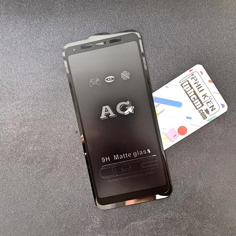 Dán cường lực Nhám Full màn hình Samsung A9 2018