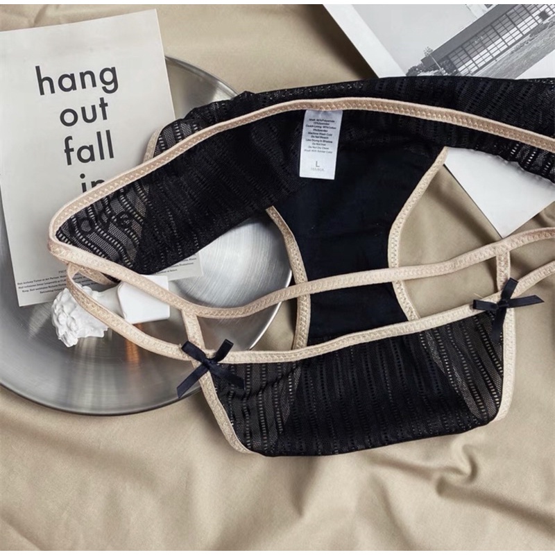 Quần Lót Ren Nữ Sexy Gợi Cảm Phong Cách Quý Tộc Cao Cấp Ren Thoáng Khí Thoải Mái Mainia Shop