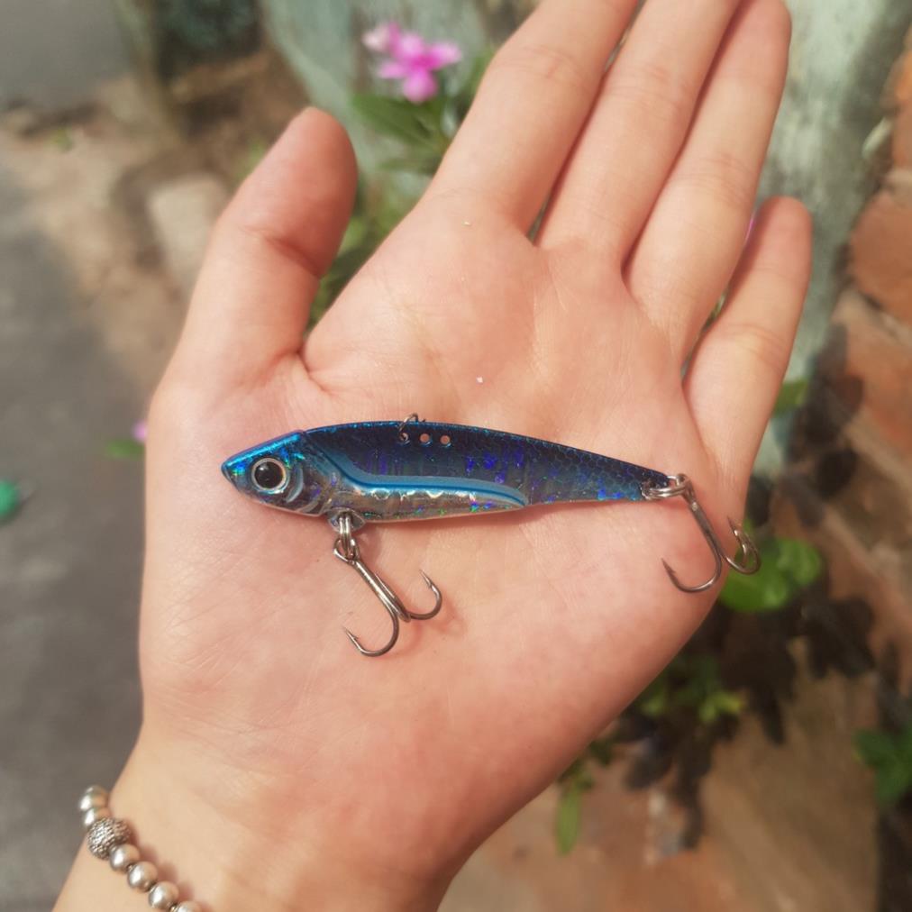 Mồi Lure_ Mồi Câu Lure Cá Sắt Chuyên Đồ Câu Lure VIB Lazer _Mồi Câu Cá Lóc_ Lure _23
