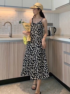 Váy hoa 2 dây vintage