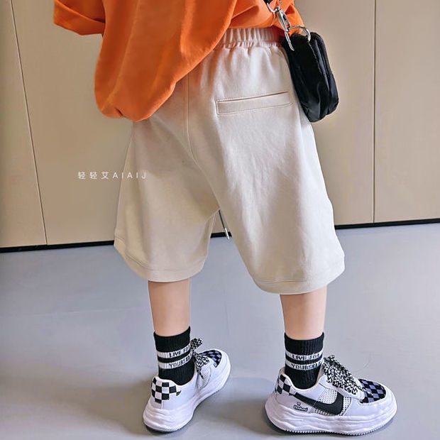 Quần Short Thể Thao Dáng Rộng Phong Cách Đường Phố Nhật Bản Thời Trang Mùa Hè Hàng Mới Dành Cho Trẻ Em