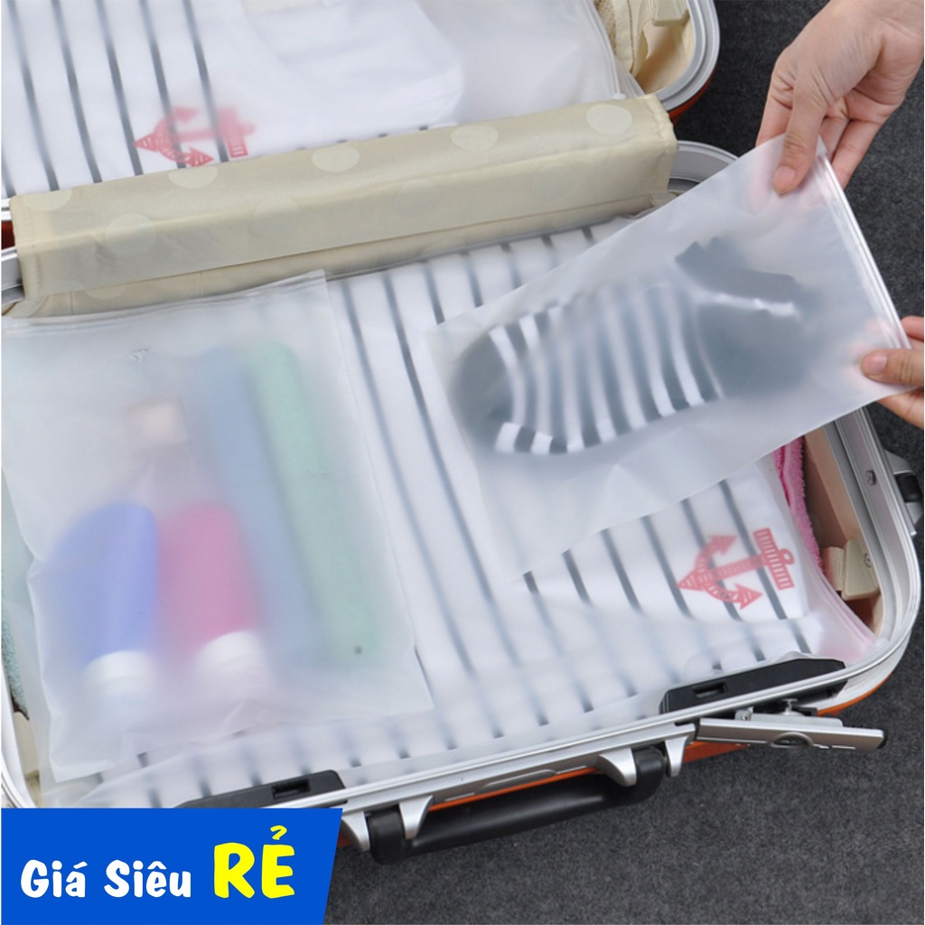 Túi zip đựng quần áo giày dép du lịch dẻo dai