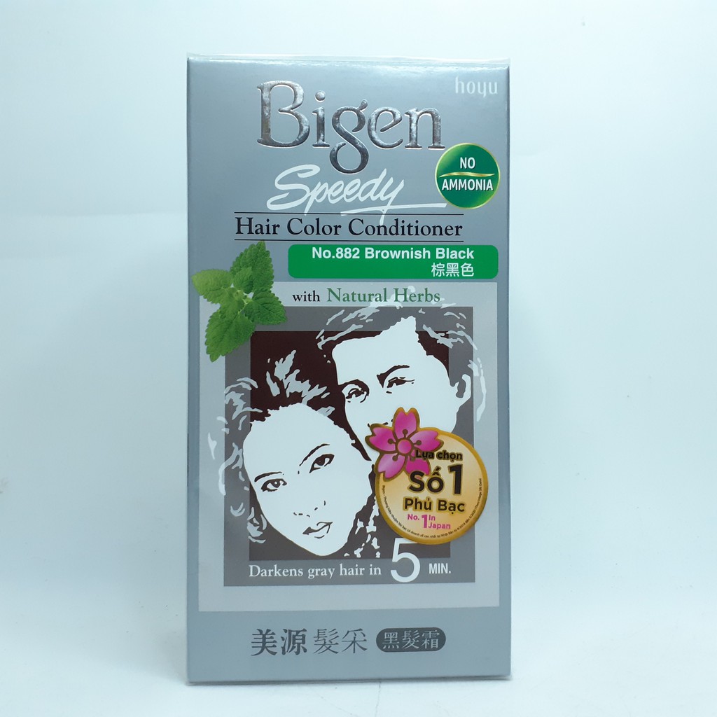 Nhuộm tóc Phủ Bạc Bigen Speedy Hair Color Conditioner #881 #882 #883 #884