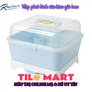Hộp phơi bình sữa kèm giá treo Royalcare