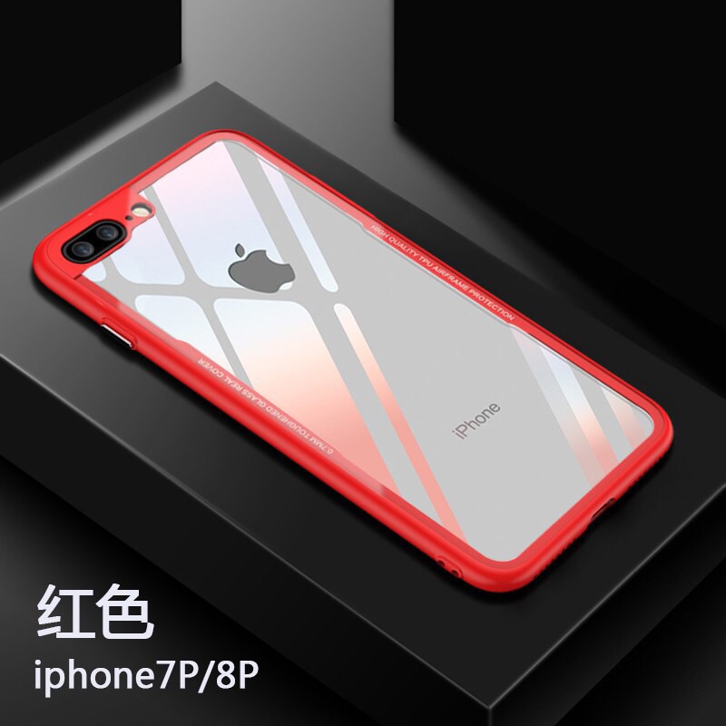 Ốp Điện Thoại Mặt Kính Chống Cháy Nổ Cho Iphone X 8 7 Iphone 6 Splus | BigBuy360 - bigbuy360.vn