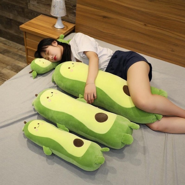 Gối Ôm Hình Quả Bơ Dài Cho Bé