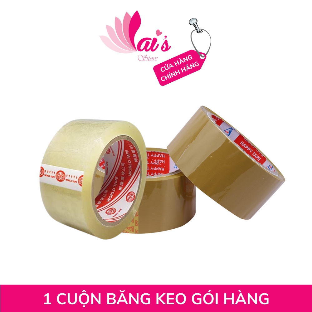 Băng Keo Đóng Hàng Siêu Dính 1 Cuộn Chất Lượng Cao, Đóng Gói Hàng Hóa Cực Chắc Chắn - LAI'S STORE