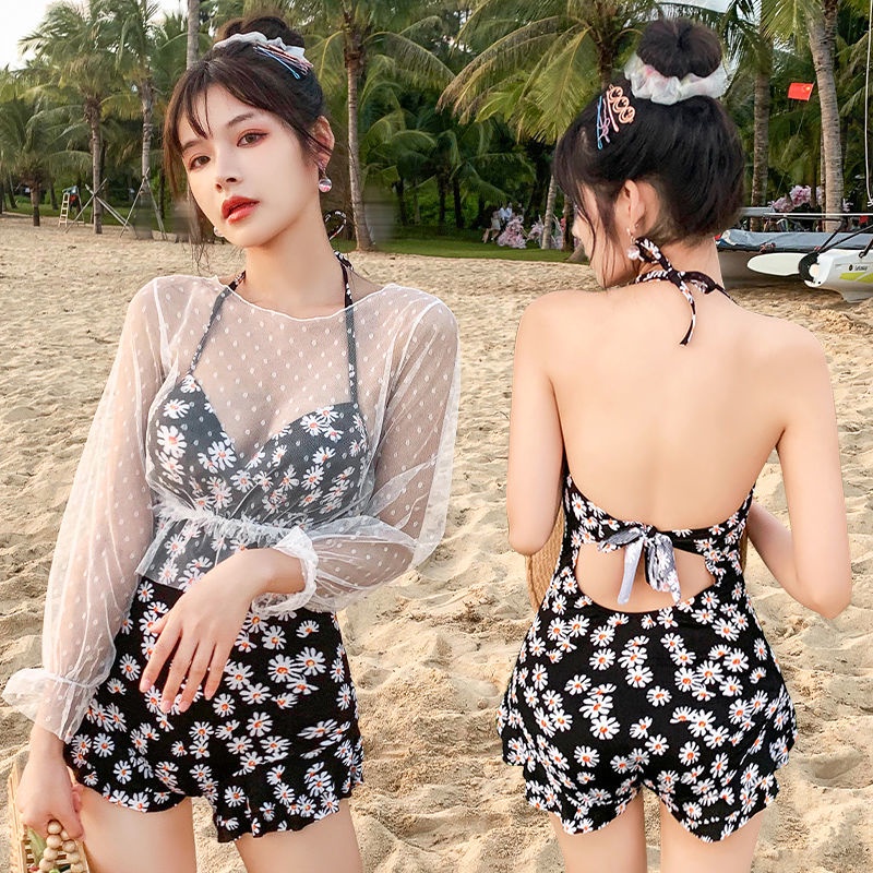 Đồ bơi một mảnh phong cách Hàn Quốc thời trang quyến rũ cho nữ