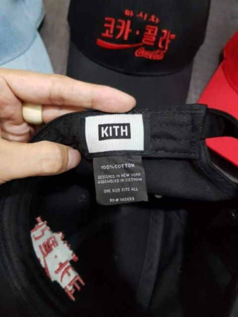 Nón Kith thêu chữ coca