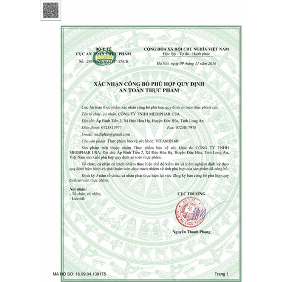 Super B Complex Biotin 1000mg Cam Kết Chính Hãng