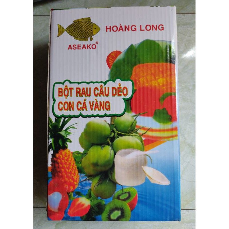 1 thùng bột thạch rau câu Hoàng long