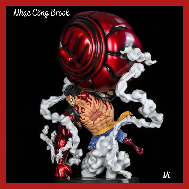 Mô Hình Luffy Nấm Đấm Siêu To  Luffy Gear 4 Snake Man Full Box Trạng Thái Chiến Đấu