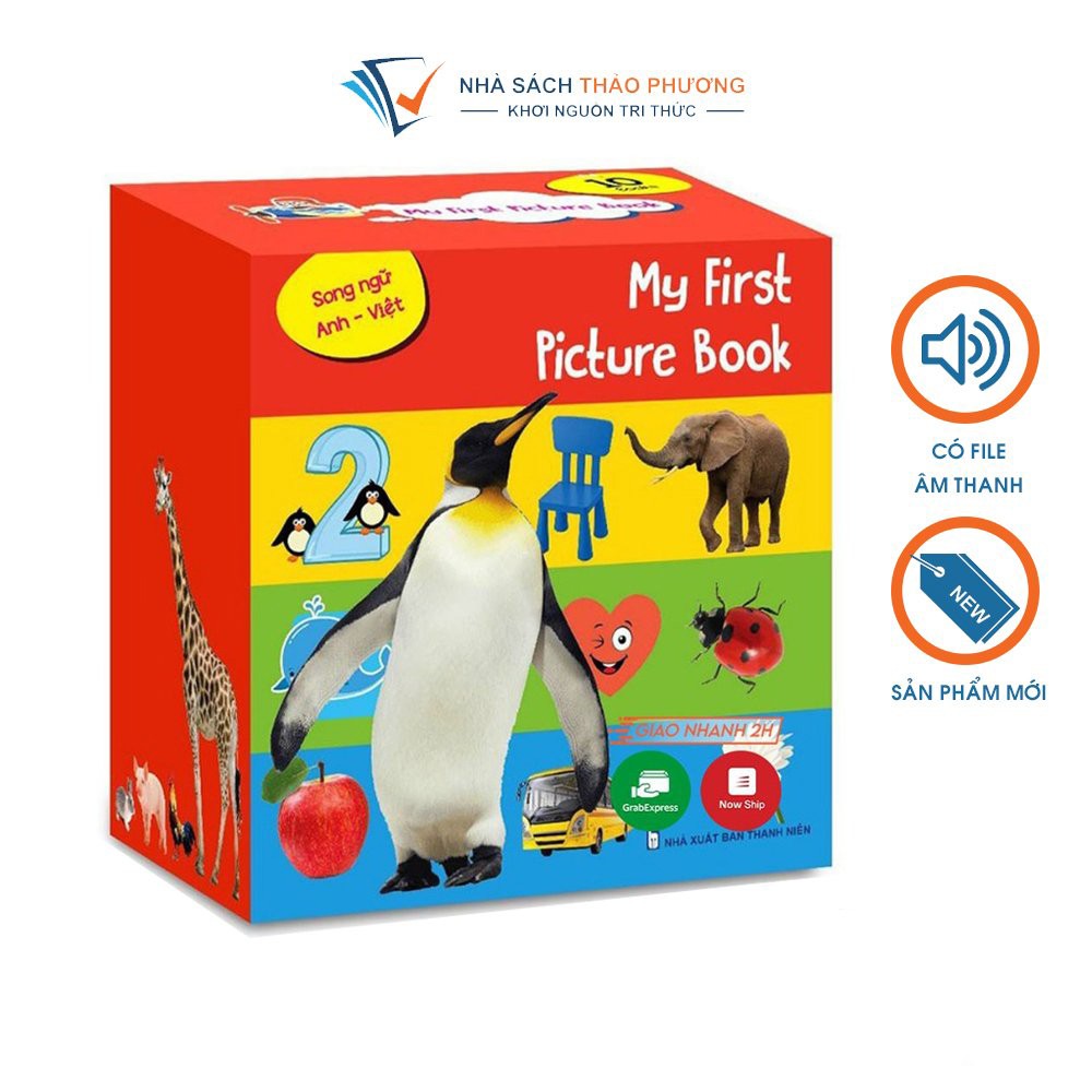 Sách - Thư viện hình ảnh đầu tiên My First Picture Book song ngữ Anh Việt