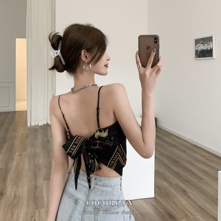Áo Hai Dây Thiết Kế Quyến Rũ Thời Trang Dành Cho Nữ