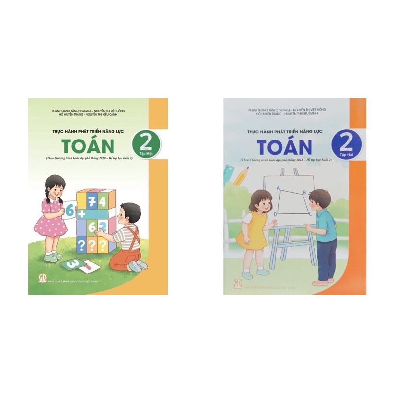 Sách - (Combo 2 tập) Thực Hành Phát Triển Năng Lực Toán 2