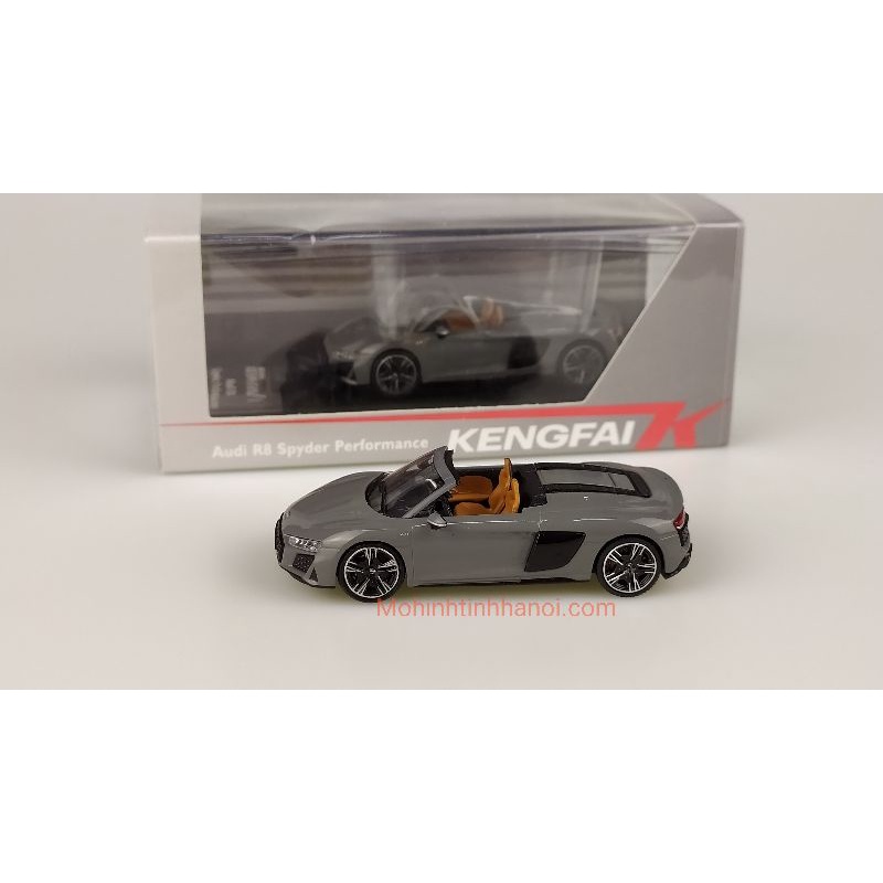 Mô hình ô tô Audi R8 spider performance 1/64 Kengfai