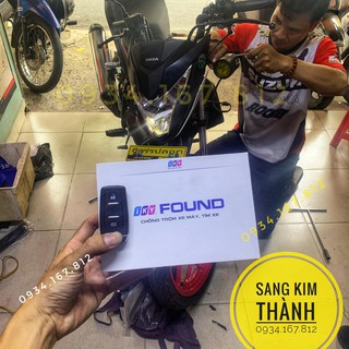 Khoá Chống Trộm, Chống Cướp, Định Vị tìm xe Ở bãi Iky Found Cho xe Honda Sonic